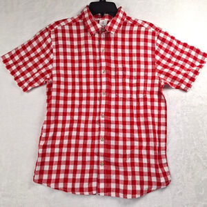 Members mark 14/16 Red and White Plead Tees